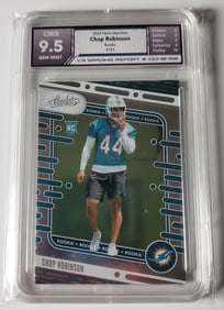 Chop Robinson Panini Absolute Rookie Gem Mint 9.5