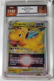 Dragonite Vstar 2022 Pokemon GO Gem Mint 10