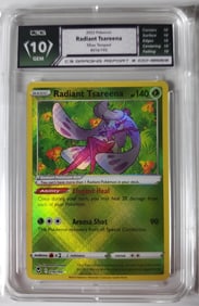 Radiant Tsareena 2022 Silver Tempest Pokemon Card Gem 10