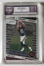 Rome Odunze Panini Absolute Rookie Gem 10