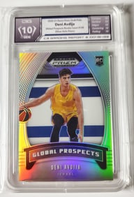 Deni Avdija Rookie Silver Holo Prizm Draft Picks Gem 10