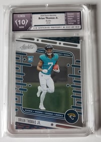 Brian Thomas Jr. Panini Absolute Rookie Gem 10