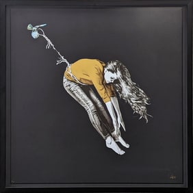 Snik 'Hold Fast Hope', Hand Signed & Numbered Limited Edition Screen Print, 2019