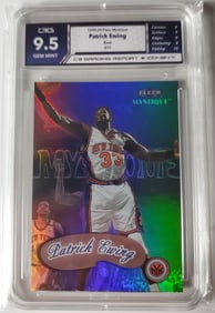 Patrick Ewing 1999-00 Fleer Mystique Basketball Card Gem Mint 9.5