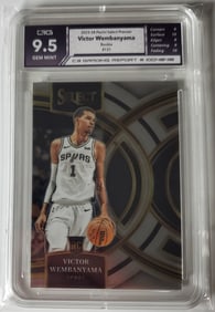 Victor WembanyamaPanini Rookie Gem Mint 9.5
