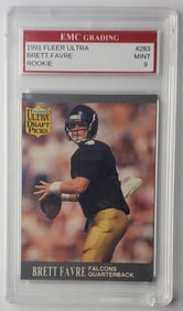 Brett Favre Rookie Fleer Ultra Gem Mint 9