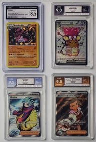 Lot of 4 Pokemon Cards featuring Krookodile
