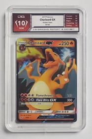 Charizard GX 2019 Hidden Fates Pokemon Card Gem Mint 10