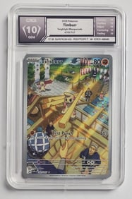 Timburr 2024 Twilight Masquerade Pokemon Card Gem Mint 10