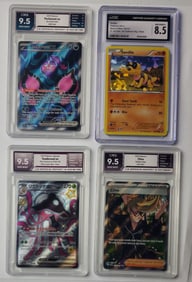 Lot of 4 Pokemon Cards featuring Sandile