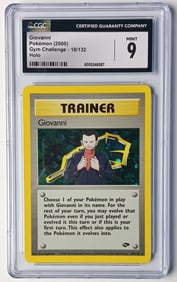 Giovanni 2000 Gym Challenge Holo Pokemon Card Gem Mint 9
