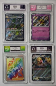 Lot of 4 Pokemon Cards featuring Espathra EX