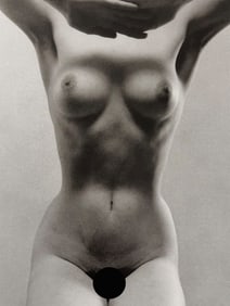 Ruth Bernhard, Seated Figure, 1972