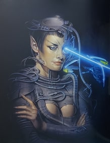Hajime Sorayama, Untitled Photogravure 2010
