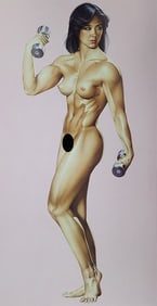 Hajime Sorayama, Untitled Photogravure 2010