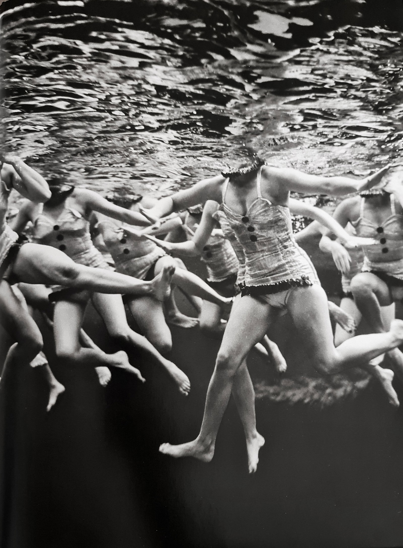 Phillipe Halsman, Swimmers: Photographer: Philippe Halsman (Latvia born American, 1906 - 1979) - internationally renowned portrait and fashion photographer, one of the most important and influential photographers from the 1940's