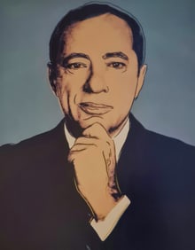 Andy Warhol, Mario Cuomo, 1985