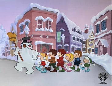 Rankin-Bass, Frosty The Snowman, Limited Edition Animation Cel