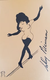 LeRoy Neiman, Playboy Femlin Walks the Bannister