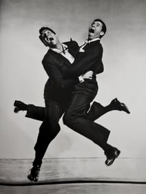 Phillipe Halsman, Jerry Louis and Dean Martin, 1951