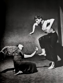 Phillipe Halsman, Martha Graham & Erick Hawkins, 1946