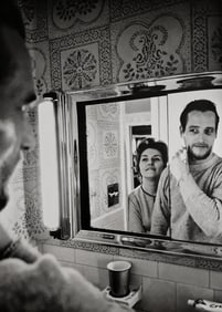 Phillipe Halsman, Paul Newman and Joanne Woodward, 1963