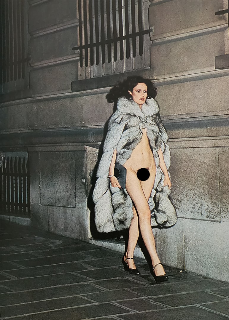 Helmut Newton - Erotic,1976: Photographer: Helmut Newton Title/Subject: Erotic Date Of Negative: 1971 - 1975 Type Of Print: Authentic Sheet Fed Photogravure/Heliogravure. Date Of Print: 1976 Paper: Medium weight, satin/matte fini