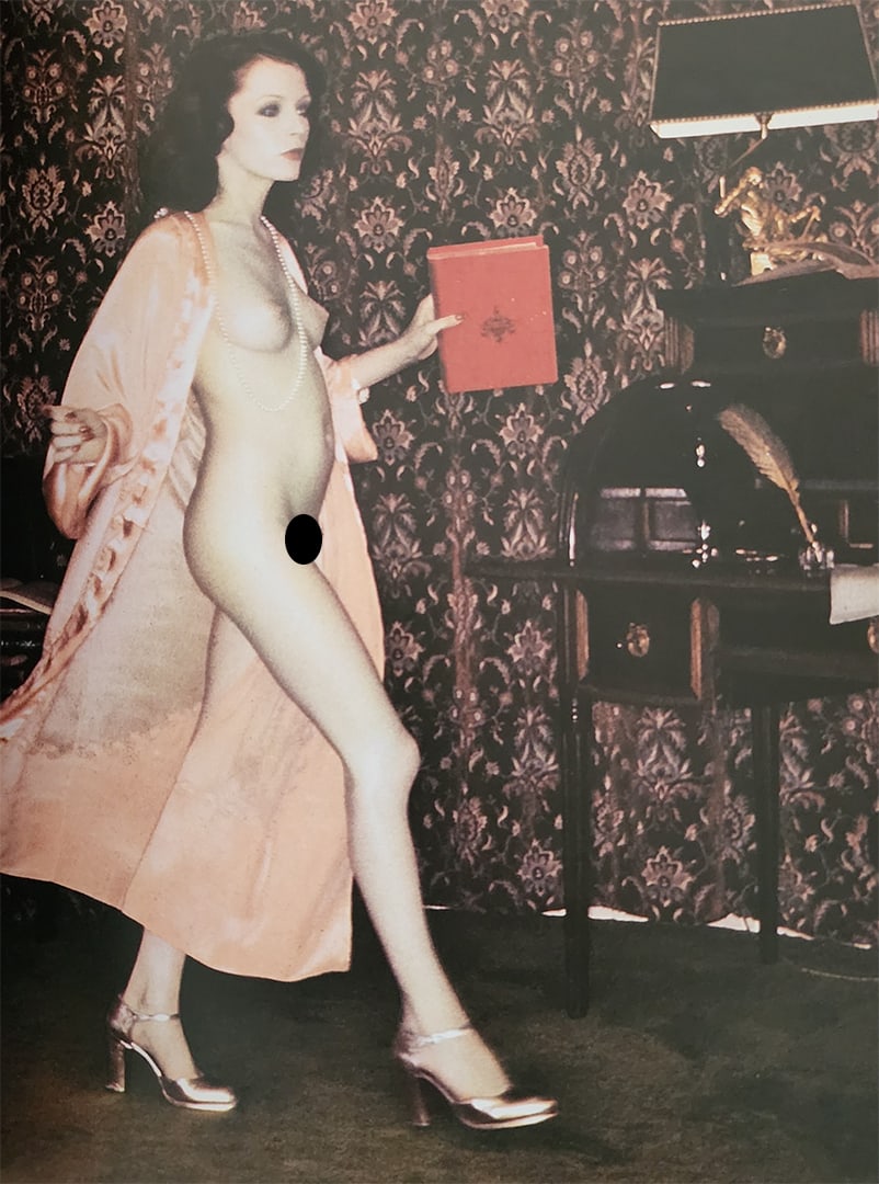 Helmut Newton - Erotic,1976: Photographer: Helmut Newton Title/Subject: Erotic Date Of Negative: 1971 - 1975 Type Of Print: Authentic Sheet Fed Photogravure/Heliogravure. Date Of Print: 1976 Paper: Medium weight, satin/matte fini
