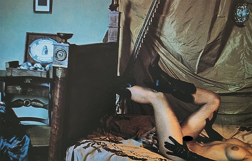 Helmut Newton - Erotic,1976: Photographer: Helmut Newton Title/Subject: Erotic Date Of Negative: 1971 - 1975 Type Of Print: Authentic Sheet Fed Photogravure/Heliogravure. Date Of Print: 1976 Paper: Medium weight, satin/matte fini