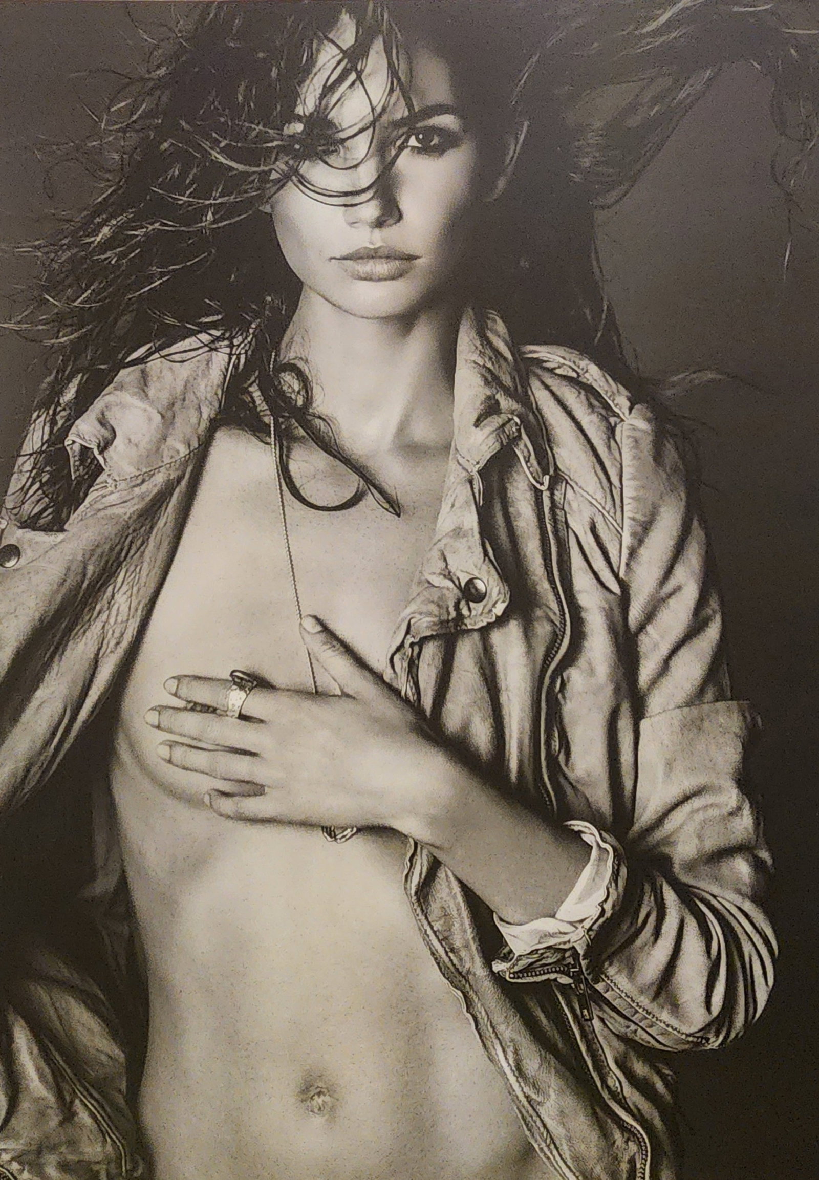 Russell James, Victoria Secret Models, 2014: Artist/Photographer: Russell James Title/Subject: Victoria Secret Models Type Of Print: Authentic Sheet Fed Photogravure/Heliogravure. Date Of Print: 2014 Paper: Medium weight, satin/matte finish. Pri