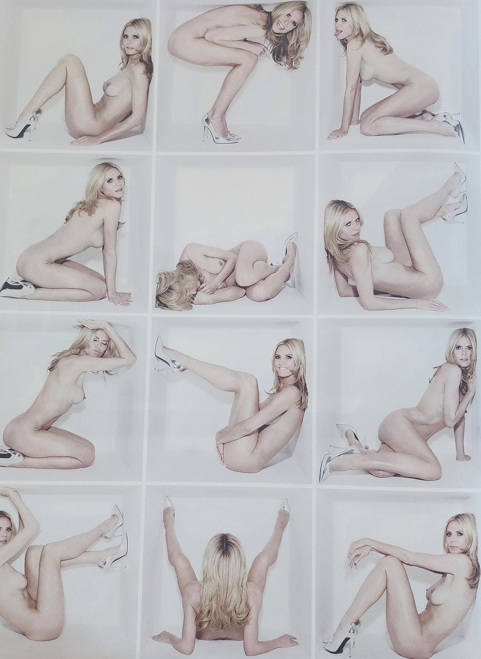 Heidi Klum 22x18 Inches by Rankin, 2017: Artist/Photographer: Rankin Title/Subject: Heidi Klum Type Of Print: Authentic Sheet Fed Photogravure/Heliogravure. Date Of Print: 2017 Paper: Medium weight, satin/matte finish. Print Origin: Italy Ap