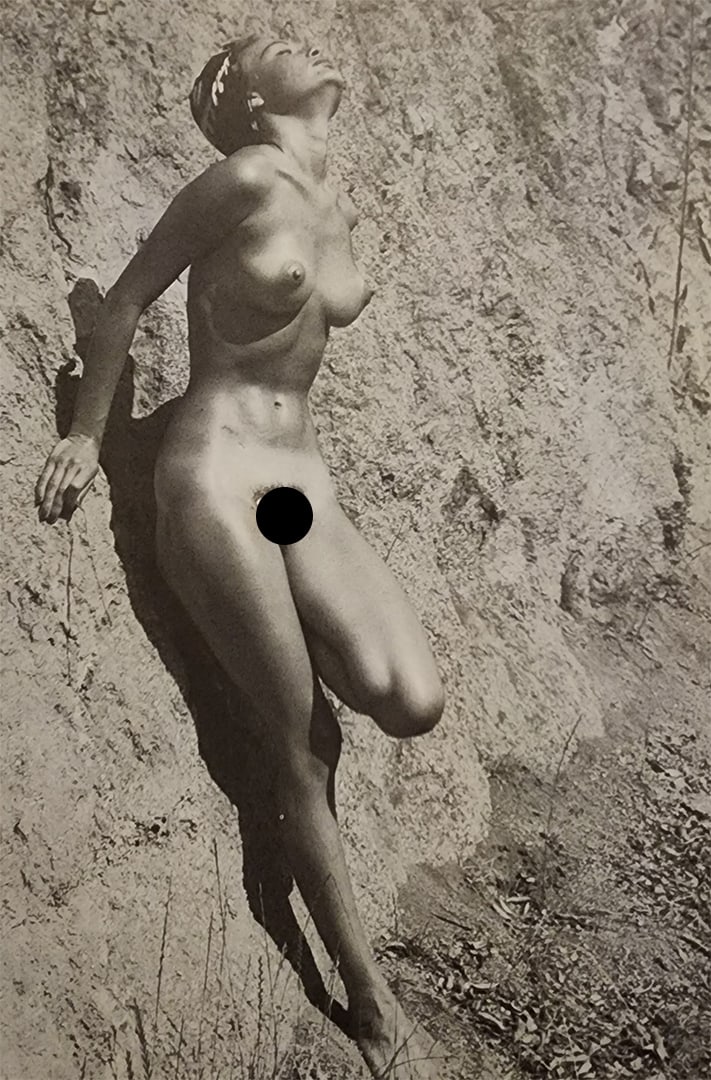 Andre De Dienes, Sun Warmed Nudes, 1965: Artist/Photographer: Andre de Dienes Title/Subject: Sun Warmed Nudes Type Of Print: Authentic Sheet Fed Photogravure/Heliogravure. Date Of Print: 1965 Paper: Medium weight, satin/matte finish. Print O