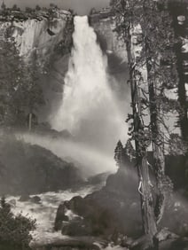 Ansel Adams, Nevada Fall, Rainbow, Yosemite National Park, California, C. 1947