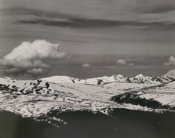 Ansel Adams, Never Summer Range, Rocky Mountain National Park, Colorado, 1942