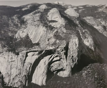 Ansel Adams, North Dome From Glacier Point, Yosemite National Park, California, C. 1937