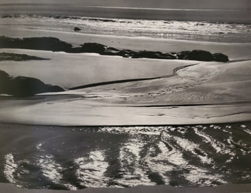 Ansel Adams, Refugio Beach, California, 1946
