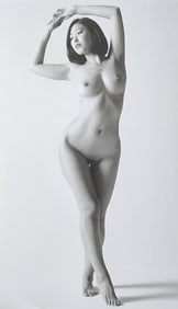 Akira Hasegawa, Visual nude pose, 2018