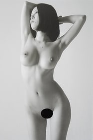 Akira Hasegawa, Visual nude pose, 2018
