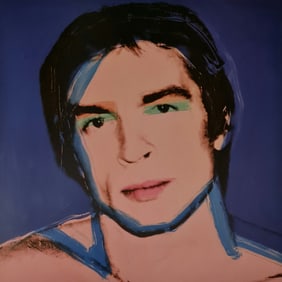 Andy Warhol, Rudolf Nureyev, 1975