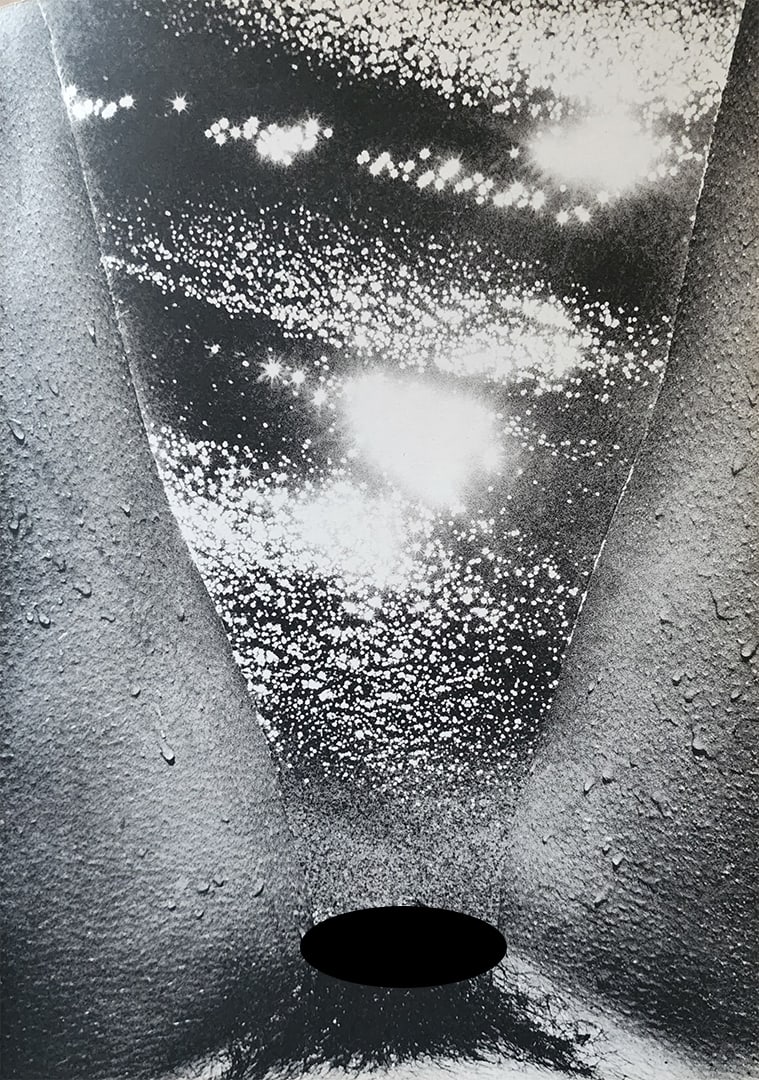 Lucien Clergue, 'The Beginning' 1973: Photographer: Lucien Clergue (France, 1934 - 2014) - renowned French photographer with a diverse body of work, he is perhaps best known for his dynamic female nude studies in and around water which of