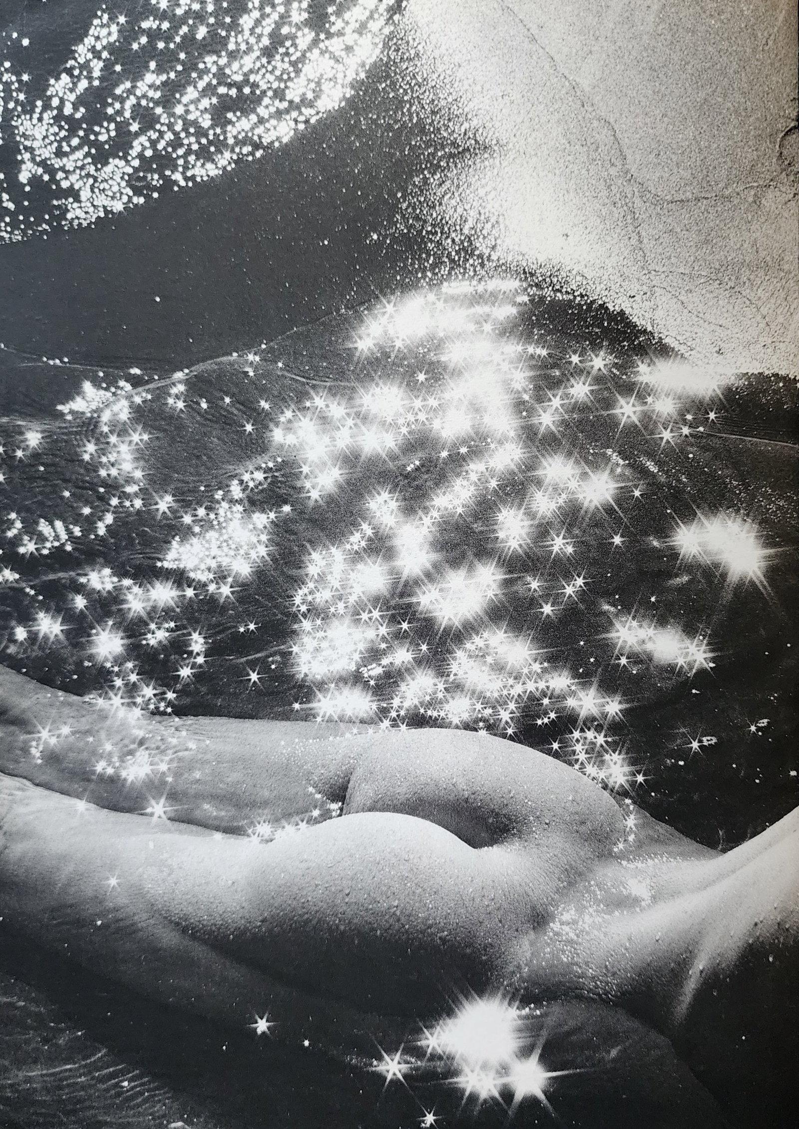 Lucien Clergue, 'The Beginning' 1973: Photographer: Lucien Clergue (France, 1934 - 2014) - renowned French photographer with a diverse body of work, he is perhaps best known for his dynamic female nude studies in and around water which of