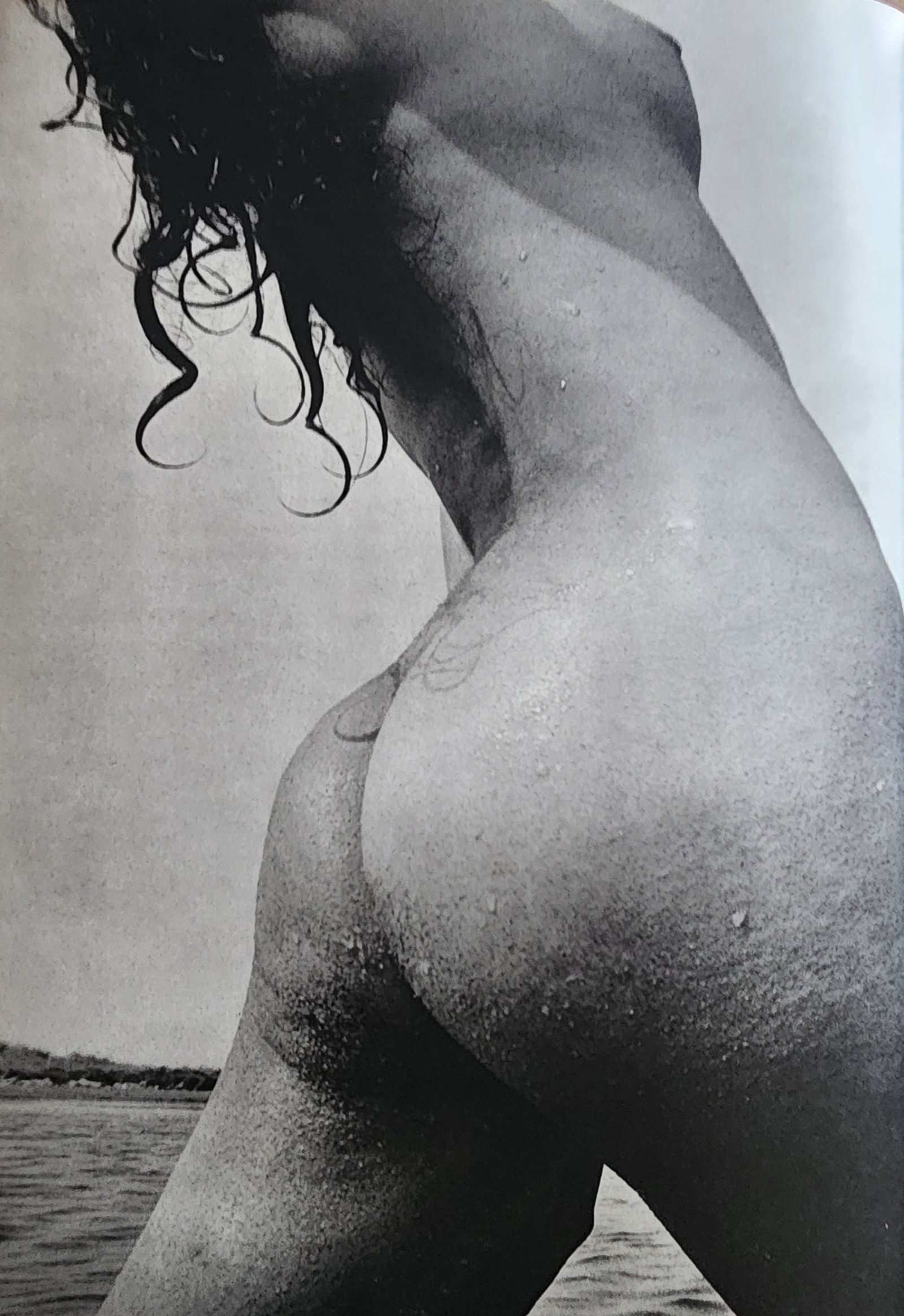 Lucien Clergue, 'The Beginning' 1973: Photographer: Lucien Clergue (France, 1934 - 2014) - renowned French photographer with a diverse body of work, he is perhaps best known for his dynamic female nude studies in and around water which of