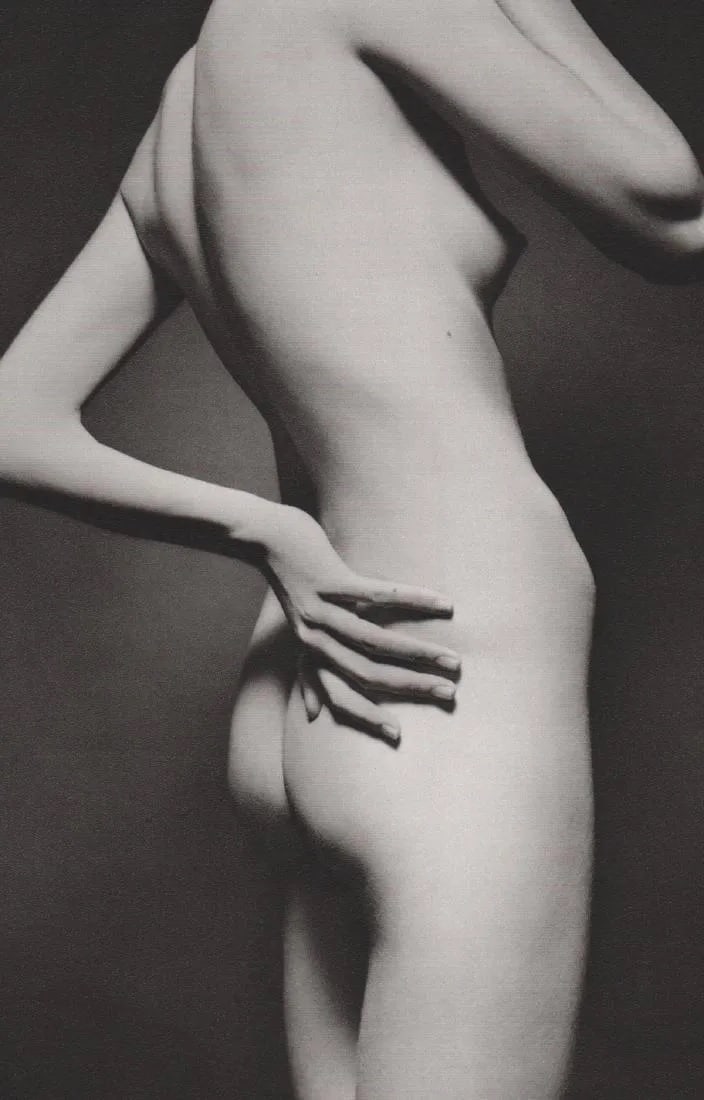 JEANLOUP SIEFF - Nude, Paris 1967: Photographer: Jeanloup Sieff (French, 1933 - 2000) - French photographer critically acclaimed for his portraits, landscapes, nude studies and fashion imagery. He often made use of a wide angle lens, i