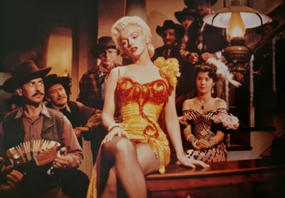 Marilyn Monroe, Publicity still for River of No Return, 1950's
