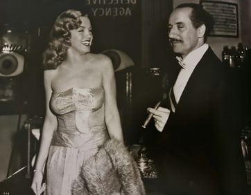 Marilyn Monroe, Still photo from Love Happy with Groucho Marx
