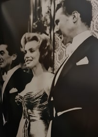 Marilyn Monroe, the Queen and the showgirl, 1956