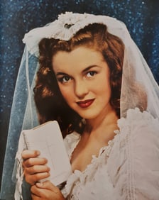 Richard C. Miller, Marilyn Monroe in her wedding dress from her first marriage