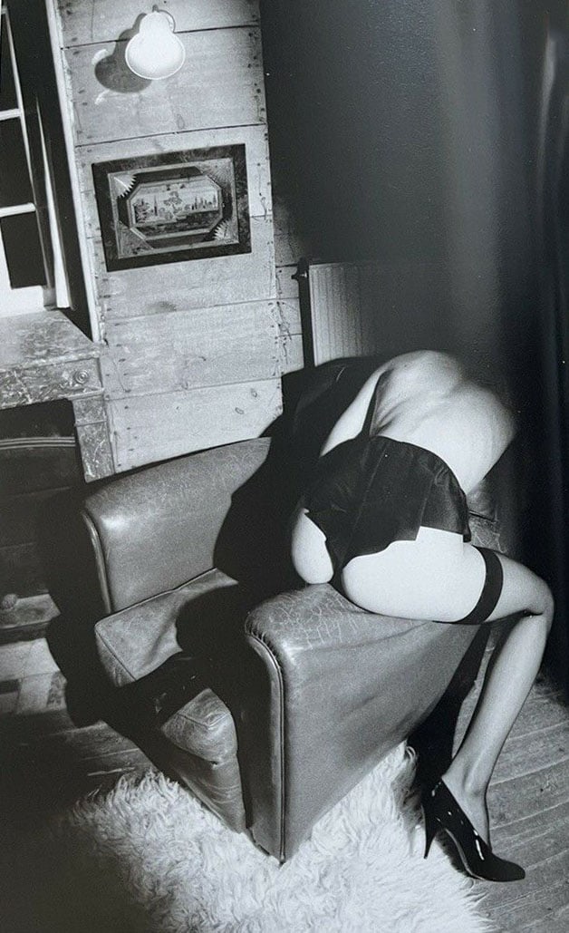 JEANLOUP SIEFF, Beautiful Women in Lingerie: Photographer: Jeanloup Sieff (French, 1933 - 2000) - French photographer critically acclaimed for his portraits, landscapes, nude studies and fashion imagery. He often made use of a wide angle lens, i