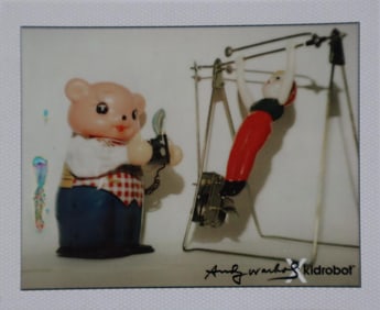 Andy Warhol (After), "Toy" 1983, Framed Estate Polaroid
