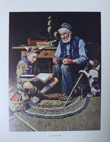 Norman Rockwell, 'A Good Turn', Offset Lithograph, 1969